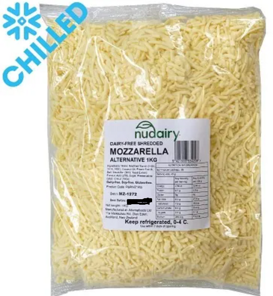 Nudairy's Dairy-free Shredded Mozzarella