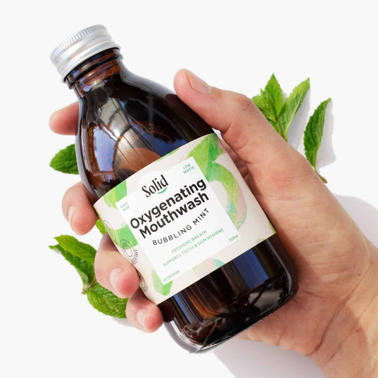 Oxygenating Mouthwash – Bubbling Mint