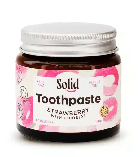 Toothpaste in a jar (Strawberry)